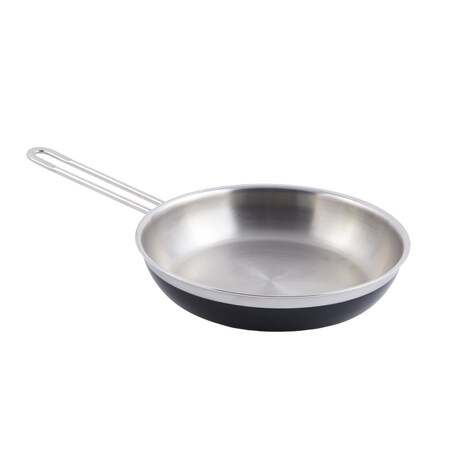 Bon Chef Classic Cntry French Col Saute Pan/Skillet-Long Hndle No Cov  11"X2 1/8"  2 Qt 12 Oz 60308BLACK